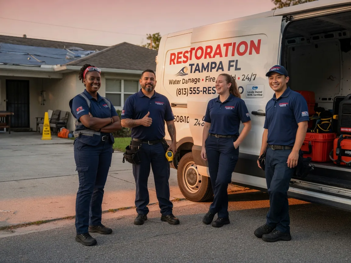 Water Damage Restoration company in Lutts, TN